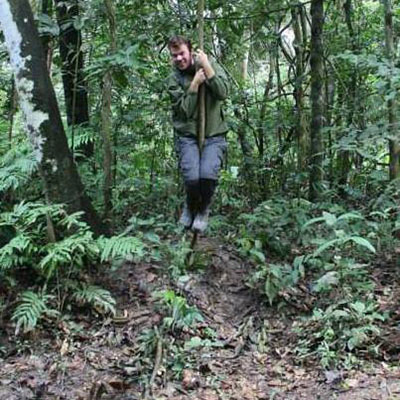 Tree swing - Amazon Basin, Bolivia