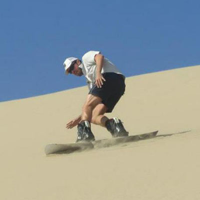 Sandboarding - Huacachina, Peru